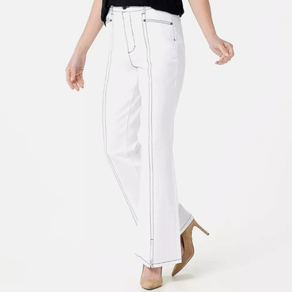 Peace Love World White jeans size 4